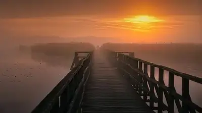 штормовое предупреждение, фото - Новости Zakon.kz от 04.04.2024 20:01