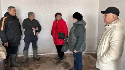В Сырымском районе ЗКО начали подсчет ущерба от паводков