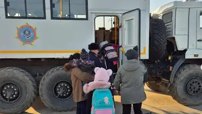 Кульсары, Жылыойский район, паводки, фото - Новости Zakon.kz от 05.04.2024 18:19