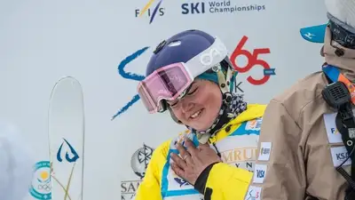 Казахстанка выиграла чемпионат мира по фристайлу-могул в Италии 