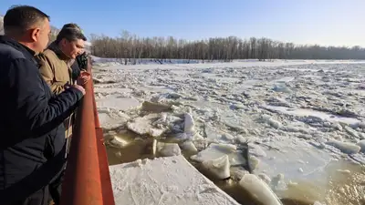 Олжас Бектенов проверил паводковую ситуацию в ВКО и поручил усилить меры по предупреждению ЧС