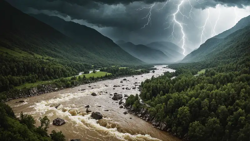 Шквал, дожди и град: прогноз погоды в Алматы на неделю