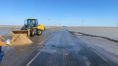 Трассы закрыты из-за паводков в шести областях Казахстана , фото - Новости Zakon.kz от 06.04.2024 19:52