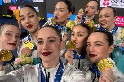 Женская сборная РК по артистичному плаванию выиграла этап Кубка мира в Пекине
