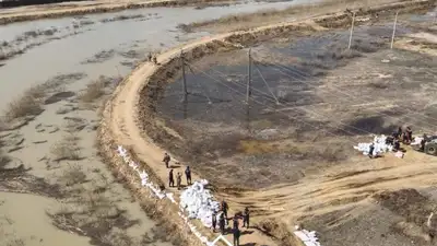 В СКО заблаговременно эвакуировали 105 человек, фото - Новости Zakon.kz от 08.04.2024 03:57
