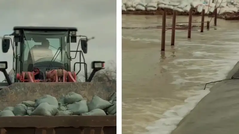 Спасатели рассказали о ситуации с наводнением в Жылыойском районе