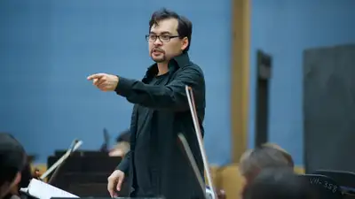 Главный дирижер &quot;Астана Опера&quot; стал первым гостем новой Берлинской радиопередачи &quot;Ауфтакт&quot;, фото - Новости Zakon.kz от 08.04.2024 12:40