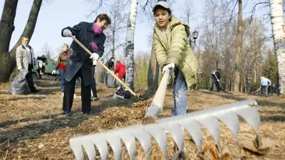 субботник, фото - Новости Zakon.kz от 08.04.2024 18:58