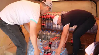 Для пострадавших от паводков казахстанцев собрали более 550 тонн гуманитарной помощи, фото - Новости Zakon.kz от 08.04.2024 10:58