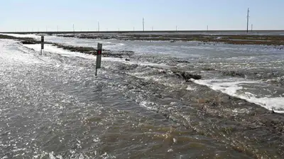 паводки в Актюбинской области , фото - Новости Zakon.kz от 09.04.2024 14:21