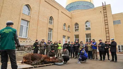 В Костанае из-за наводнения провели жертвоприношение, фото - Новости Zakon.kz от 09.04.2024 15:24