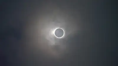 NASA опубликовало видео солнечного затмения