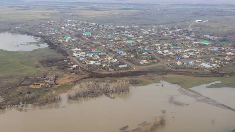 паводки в ЗКО, фото - Новости Zakon.kz от 10.04.2024 19:31