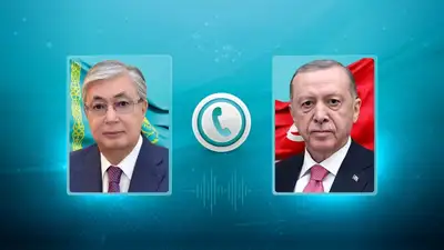 О чем поговорили Токаев и Эрдоган по телефону, фото - Новости Zakon.kz от 10.04.2024 17:01