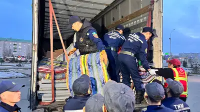 В ЗКО прибыла гумпомощь из братского Кыргызстана, фото - Новости Zakon.kz от 10.04.2024 18:21