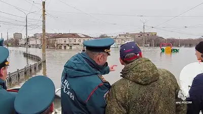 Уровень реки Урал в районе Оренбурга продолжит повышаться, заявили власти России , фото - Новости Zakon.kz от 11.04.2024 20:11