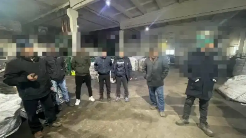 На мусорном полигоне в Павлодарской области незаконно работали иностранцы