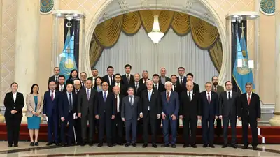 Токаев, Бишимбаев, выступление, фото - Новости Zakon.kz от 12.04.2024 16:44