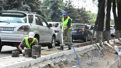 Алматы, перекрытие перекрестка, Алтынсарина, фото - Новости Zakon.kz от 12.04.2024 14:21