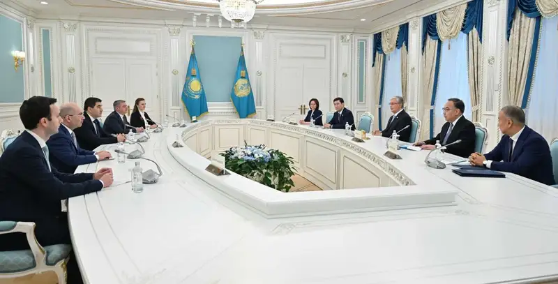 Токаев принял главу Парламента Грузии, фото - Новости Zakon.kz от 12.04.2024 12:36