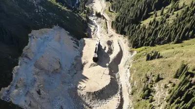 Казселезащита, плотина, Алматы, угроза, фото - Новости Zakon.kz от 12.04.2024 16:10