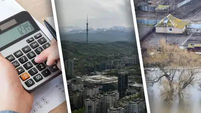 коллаж, кредиты,  подтопления, фото - Новости Zakon.kz от 12.04.2024 18:31