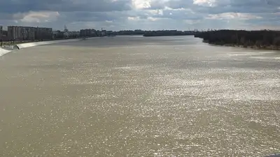 река Иртыш, фото - Новости Zakon.kz от 14.04.2024 16:05