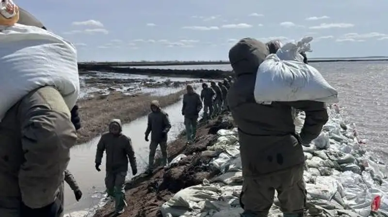 Новые данные о последствиях масштабных паводков предоставило МЧС Казахстана, фото - Новости Zakon.kz от 15.04.2024 10:28