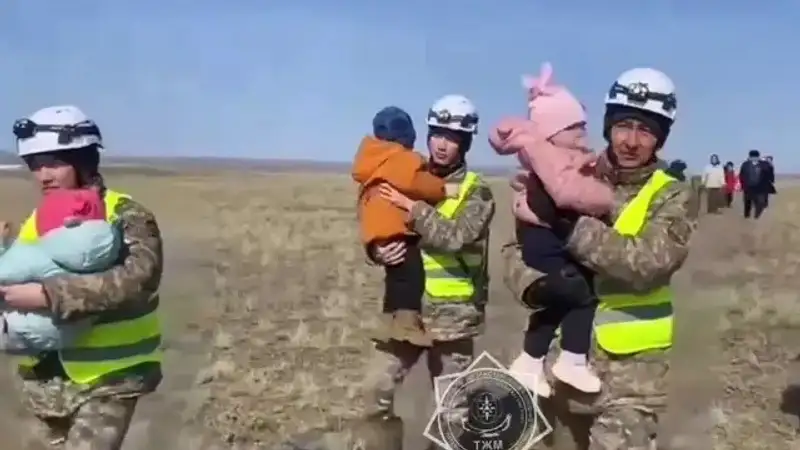 В СКО продолжается эвакуация населения