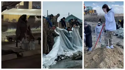Беспощадный потоп: казахстанцы сплотились в борьбе с масштабным наводнением, фото - Новости Zakon.kz от 15.04.2024 15:26