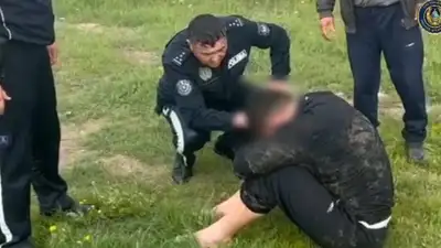 Тонущего в реке мужчину спасли полицейские Туркестанской области