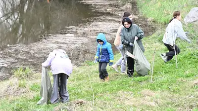 Первая неделя кампании &quot;Алматы – наш общий дом&quot;: привели в порядок улицы города, фото - Новости Zakon.kz от 15.04.2024 12:37