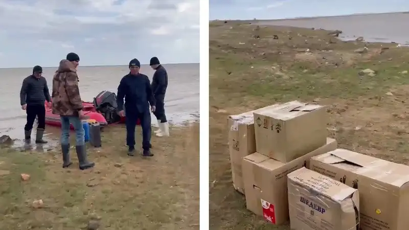 Подростка эвакуировали в больницу из отрезанного водой поселка в Акмолинской области