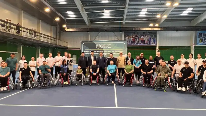 В Караганде прошел второй в истории страны Кубок Казахстана по теннису на колясках