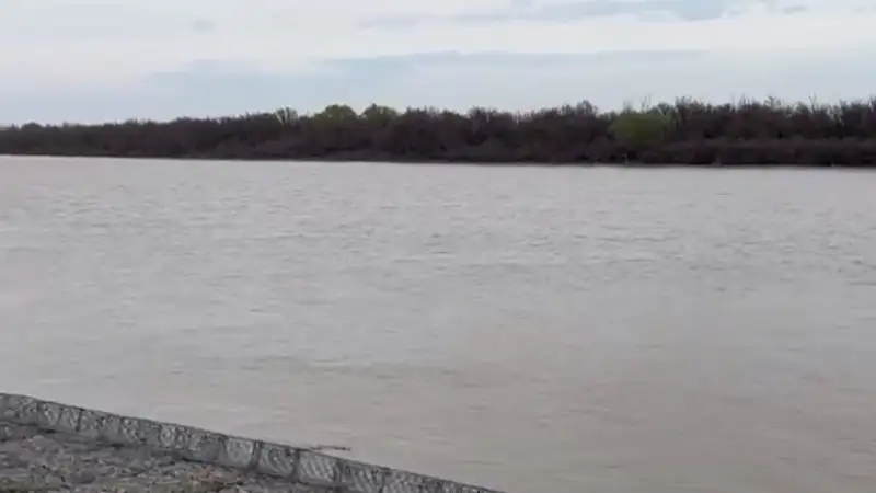 Уровень воды в Урале продолжает увеличиваться