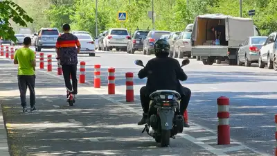 В Казахстане ужесточат требования к мопедистам, фото - Новости Zakon.kz от 17.04.2024 12:02