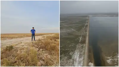 Общественник &quot;потерял&quot; дамбу за 2,2 млрд тенге в Туркестанской области – что говорят чиновники, фото - Новости Zakon.kz от 19.04.2024 17:06