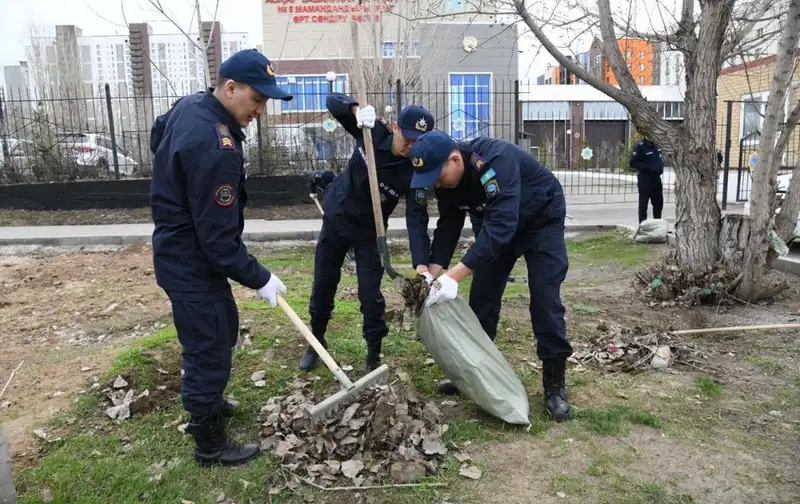 эко-акция, фото - Новости Zakon.kz от 20.04.2024 11:20