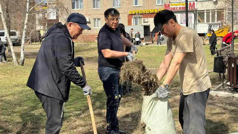 субботник, фото — Новости Zakon.kz от 20.04.2024 15:57