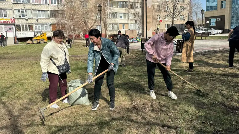 субботник, фото — Новости Zakon.kz от 20.04.2024 15:57