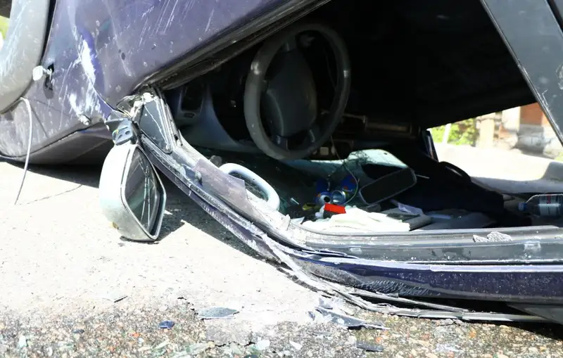 Водители двух Toyota не поделили дорогу в Алматы, фото — Новости Zakon.kz от 22.04.2024 11:36