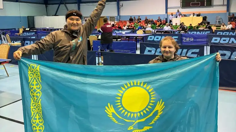 Пара теннис 4 медали МТ, фото - Новости Zakon.kz от 24.04.2024 12:14