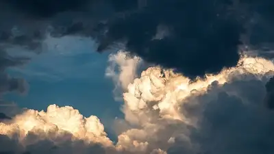 штормовое предупреждение, фото - Новости Zakon.kz от 24.04.2024 20:46