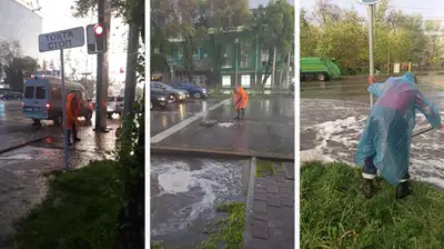 наводнение в Алматы, фото - Новости Zakon.kz от 24.04.2024 20:53