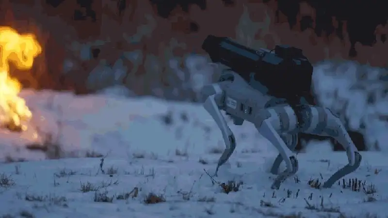 Робота-пса с огнеметом оценили в девять тысяч долларов