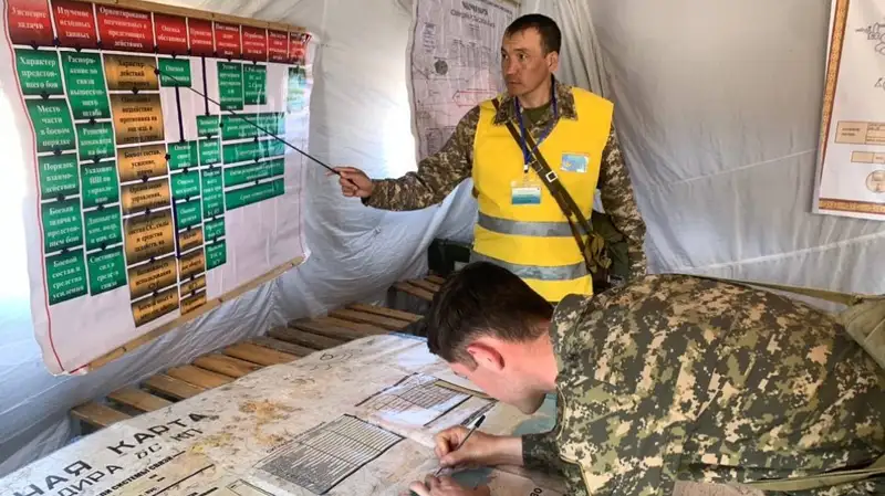 Завершились полевые учения курсантов военного вуза