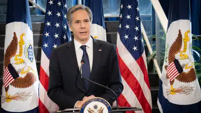 Блинкен госсекретарь США, фото - Новости Zakon.kz от 25.04.2024 21:22