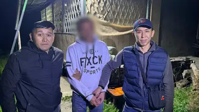 задержание подозреваемого, фото - Новости Zakon.kz от 26.04.2024 19:45