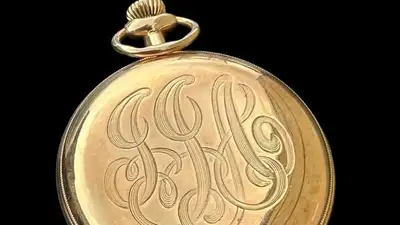 За сколько продали часы богатейшего человека на &quot;Титанике&quot; , фото - Новости Zakon.kz от 28.04.2024 04:45