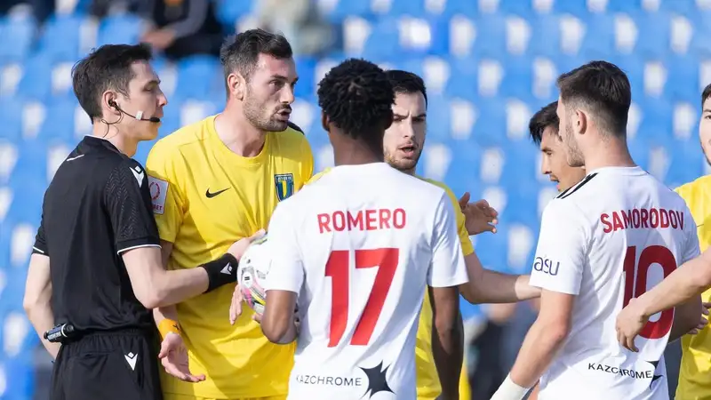 Футболисты"Жетысу" сенсационно обыграли "Актобе" в матче КПЛ-2024